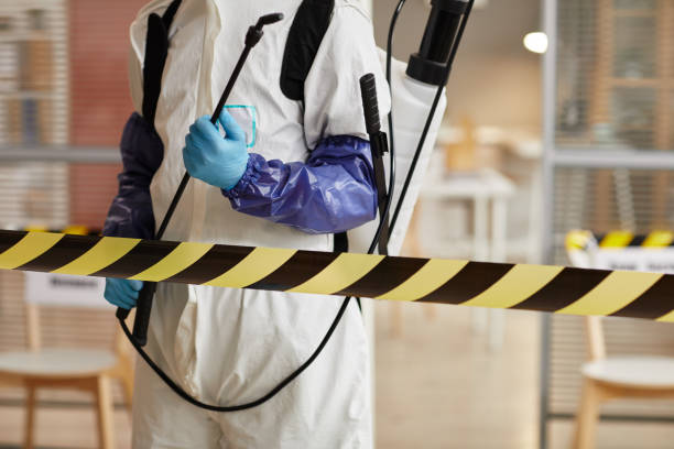 Professional Blood Cleanup technician working in Malverne, NY